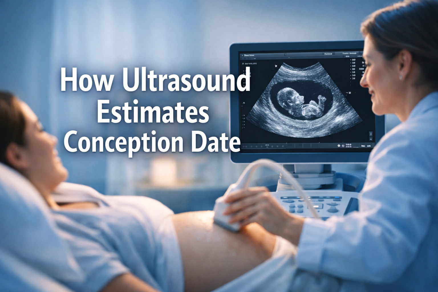 How Ultrasound Estimates Conception Date