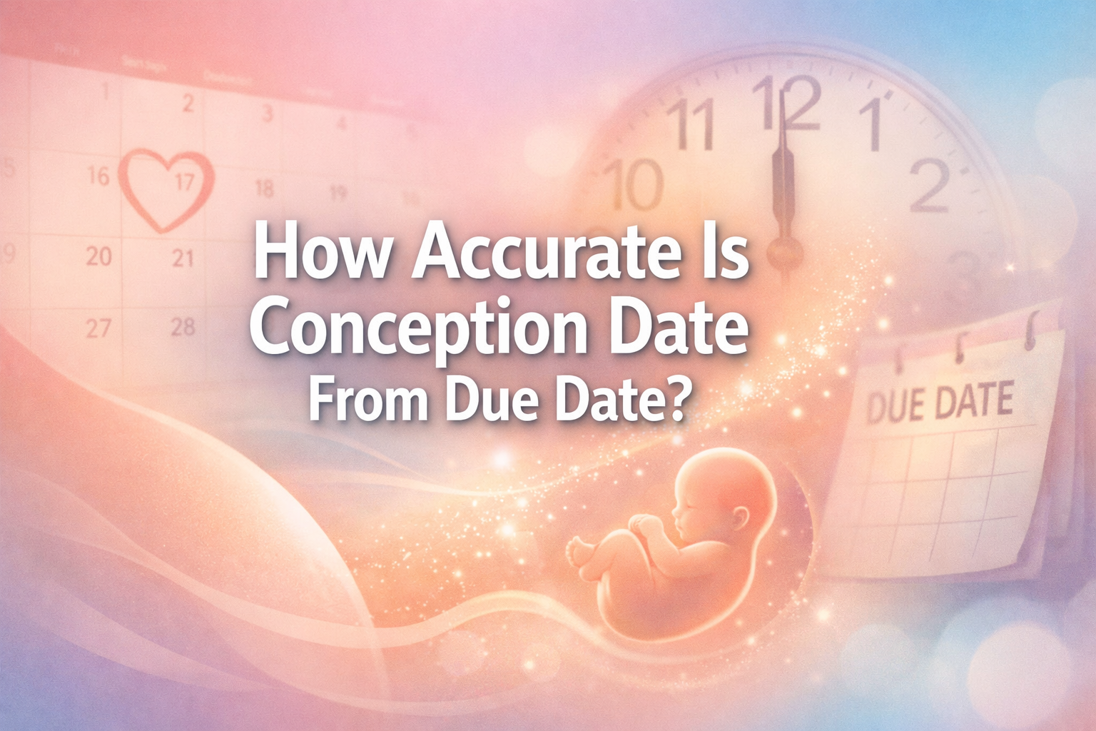 How Accurate Is Conception Date From Due Date? Your 2026 Guide