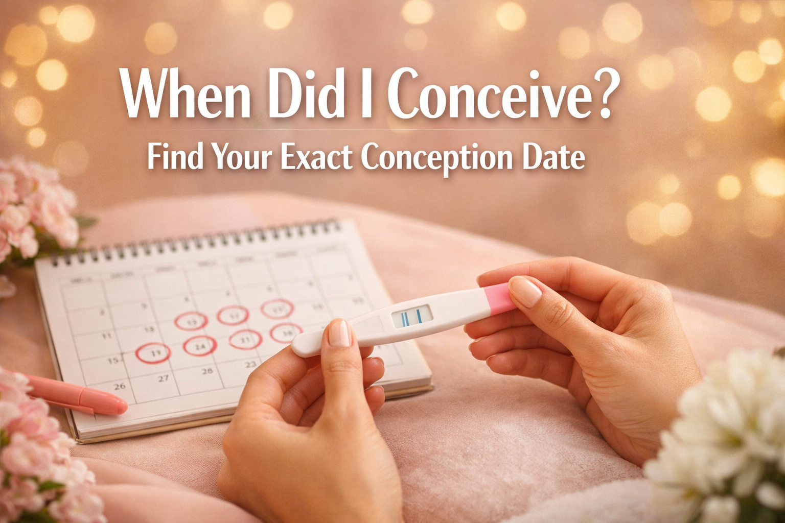 When Did I Conceive? Find Your Exact Conception Date