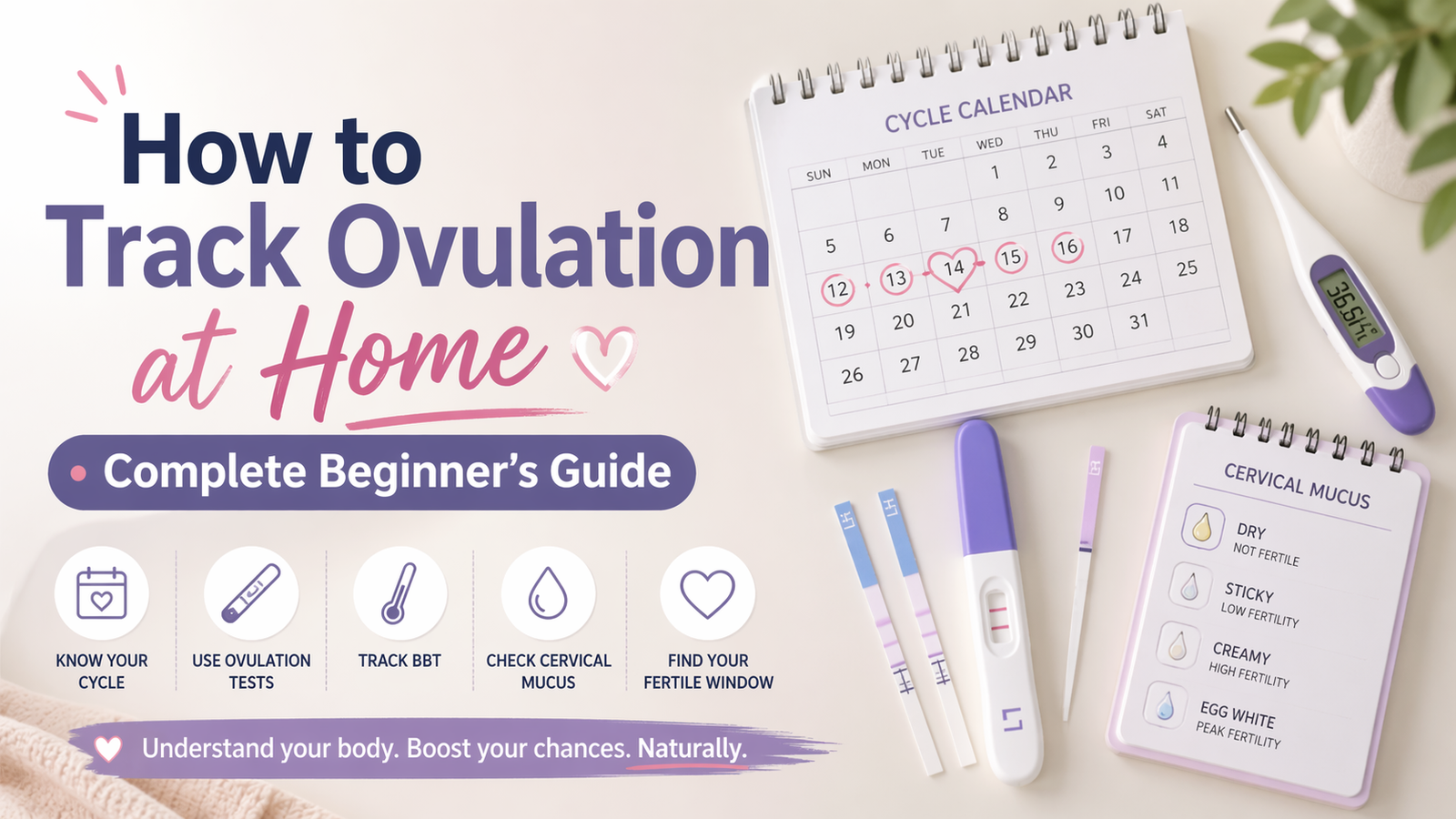 How to Track Ovulation at Home — Complete Beginner's Guide