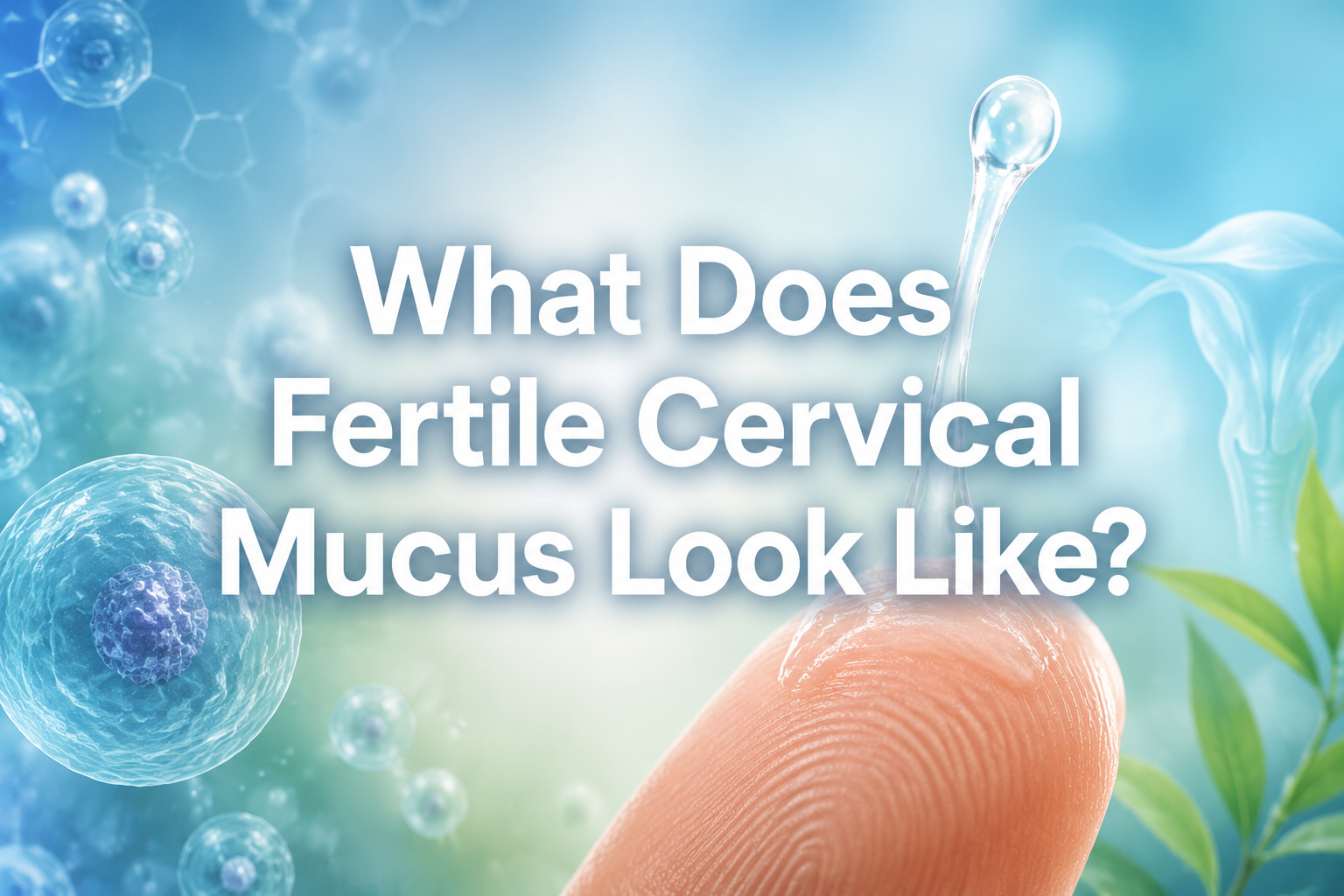 What Does Fertile Cervical Mucus Look Like?