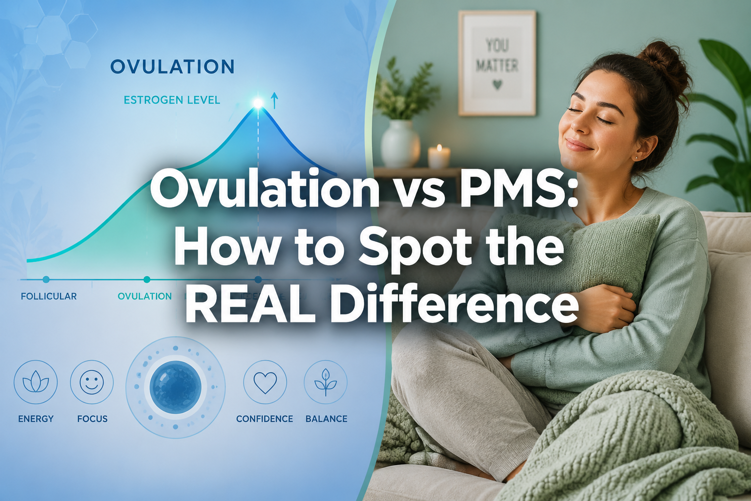 Ovulation Symptoms vs PMS: How to Tell the Difference