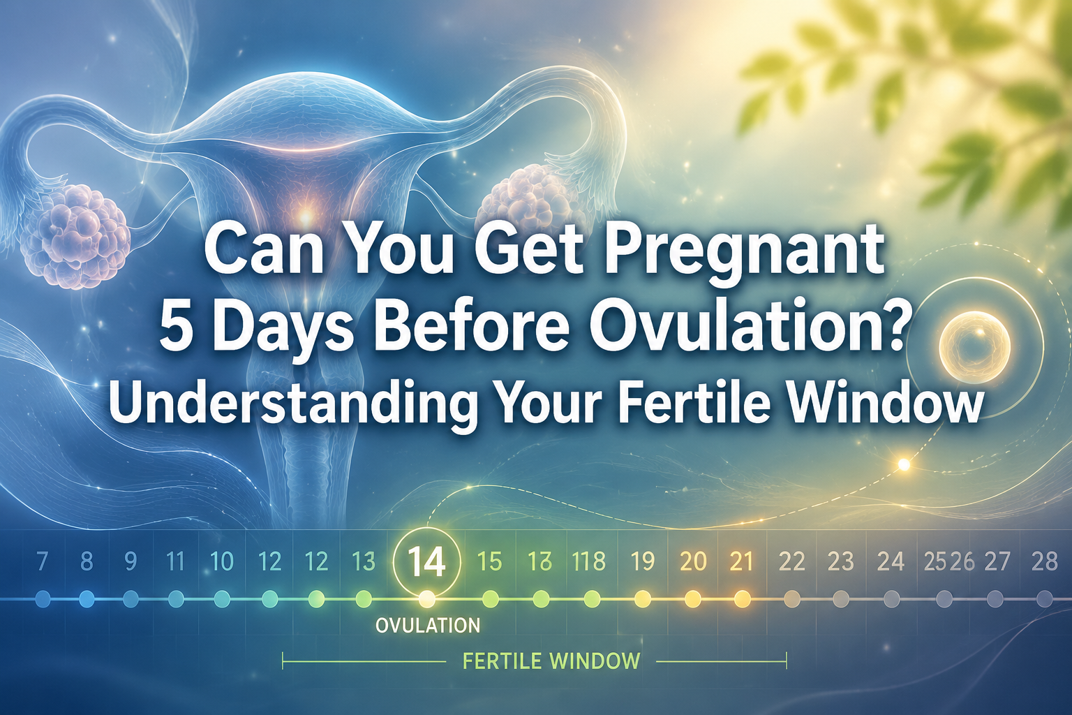 Can You Get Pregnant 5 Days Before Ovulation?